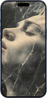 Силиконовый чехол Мраморная женщина для Apple iPhone 17 PRO - 6040u-4030 изображение 