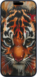 Силіконовий чехол Mini tiger для Apple iPhone 17 PRO - 6052u-4030 изображение 