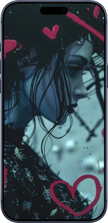 Силиконовый чехол XO Love v2 для Apple iPhone 17 PRO - 6057u-4030 изображение 