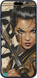 Силіконовий чехол Воїнка вітрів для Apple iPhone 17 PRO - 6077u-4030 изображение 