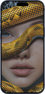 Силиконовый чехол Объятия змеи для Apple iPhone 17 PRO - 6081u-4030 изображение 