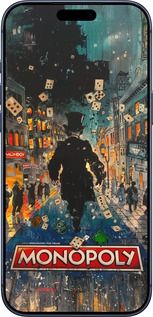 Силиконовый чехол Метрополис игры для Apple iPhone 17 PRO - 6085u-4030 изображение 