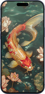 Силиконовый чехол Мелодия Лотоса для Apple iPhone 17 PRO - 6106u-4030 изображение 