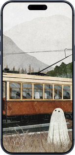 Силиконовый чехол Призрак 2 для Apple iPhone 17 PRO - 6247u-4030 изображение 