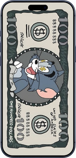 Силиконовый чехол Том и джерри для Apple iPhone 17 PRO - 6291u-4030 изображение 