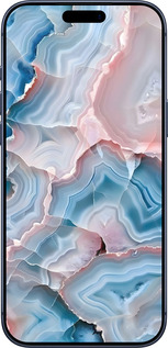 Силиконовый чехол Мрамор для Apple iPhone 17 PRO - 6306u-4030 изображение 