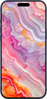 Силіконовий чехол Мрамор 2 для Apple iPhone 17 PRO - 6307u-4030 изображение 