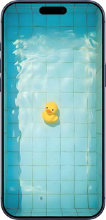 Силиконовый чехол Утенок для Apple iPhone 17 PRO - 6323u-4030 изображение 