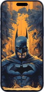 Силиконовый чехол Бэтмен для Apple iPhone 17 PRO - 6335u-4030 изображение 