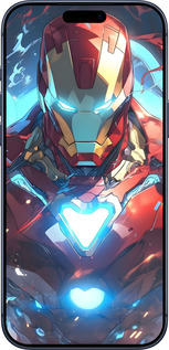 Силиконовый чехол Железный человек для Apple iPhone 17 PRO - 6372u-4030 изображение 