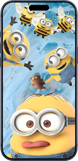 Силиконовый чехол Миньоны для Apple iPhone 17 PRO - 6386u-4030 изображение 
