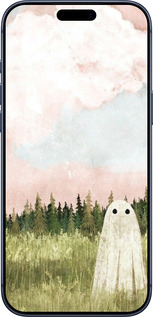 Силиконовый чехол Привидение для Apple iPhone 17 PRO - 6401u-4030 изображение 