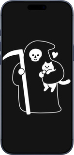 Силиконовый чехол С изображением Кошек для Apple iPhone 17 PRO - 6485u-4030 изображение 