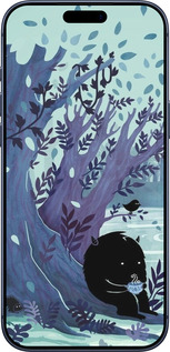 Силиконовый чехол Арт принт Тихое место чая для Apple iPhone 17 PRO - 6544u-4030 изображение 