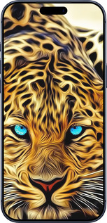 Силиконовый чехол Леопард для Apple iPhone 17 PRO - 6611u-4030 изображение 