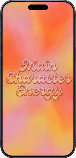 Силиконовый чехол Aura Gradient Main Character Energy Aesthetic Y2K для Apple iPhone 17 PRO - 6783u-4030 изображение 