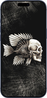 Силиконовый чехол Рыбо-человек для Apple iPhone 17 PRO - 683u-4030 изображение 