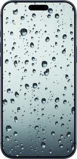 Силіконовий чехол Скло в краплях для Apple iPhone 17 PRO - 848u-4030 изображение 