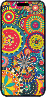 Силиконовый чехол Узор 5 для Apple iPhone 17 PRO - 902u-4030 изображение 