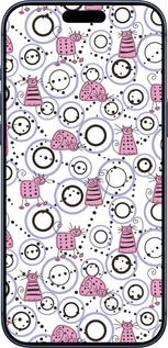 Силиконовый чехол Смешные коты для Apple iPhone 17 PRO - 907u-4030 изображение 