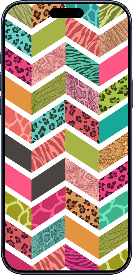 Силиконовый чехол Шеврон v3 для Apple iPhone 17 PRO - 1058u-4030 изображение 