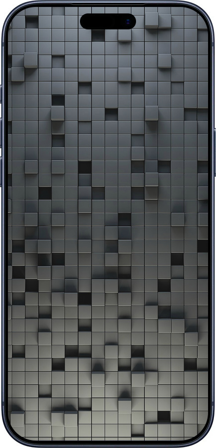 Силіконовий чехол Кубики для Apple iPhone 17 PRO - 1061u-4030 изображение 