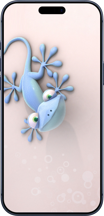 Силиконовый чехол Геккончик для Apple iPhone 17 PRO - 1094u-4030 изображение 