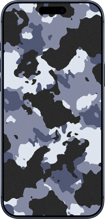 Силіконовий чехол Камуфляж v4 для Apple iPhone 17 PRO - 1182u-4030 изображение 