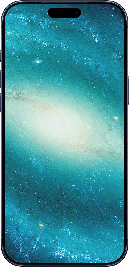 Силиконовый чехол Голубая галактика для Apple iPhone 17 PRO - 177u-4030 изображение 