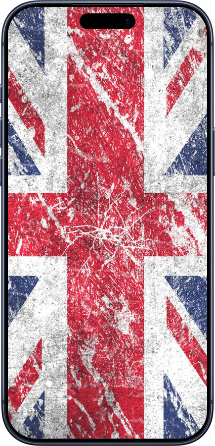 Силиконовый чехол Флаг Великобритании 1 для Apple iPhone 17 PRO - 386u-4030 изображение 