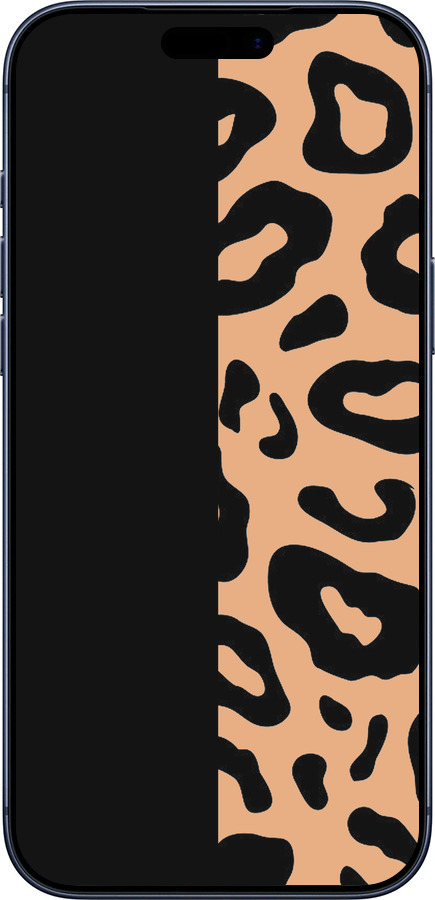 Силиконовый чехол Пятна леопарда для Apple iPhone 17 PRO - 4269u-4030 изображение 