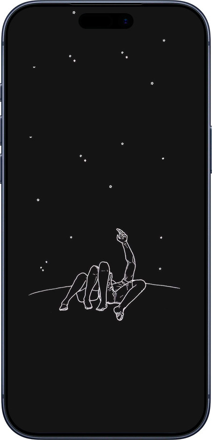 Силиконовый чехол Романтика для Apple iPhone 17 PRO - 4306u-4030 изображение 