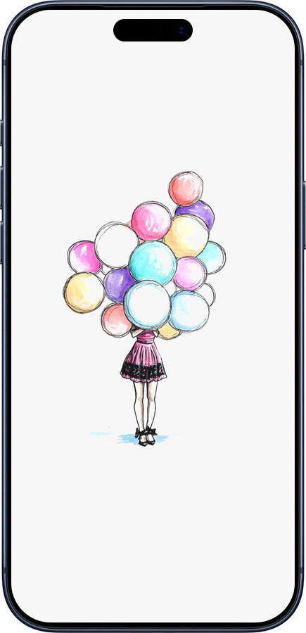 Силиконовый чехол Шарики для Apple iPhone 17 PRO - 4387u-4030 изображение 