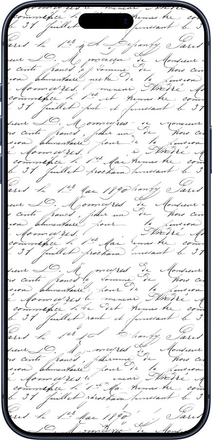 Силиконовый чехол Прописной шрифт для Apple iPhone 17 PRO - 4475u-4030 изображение 