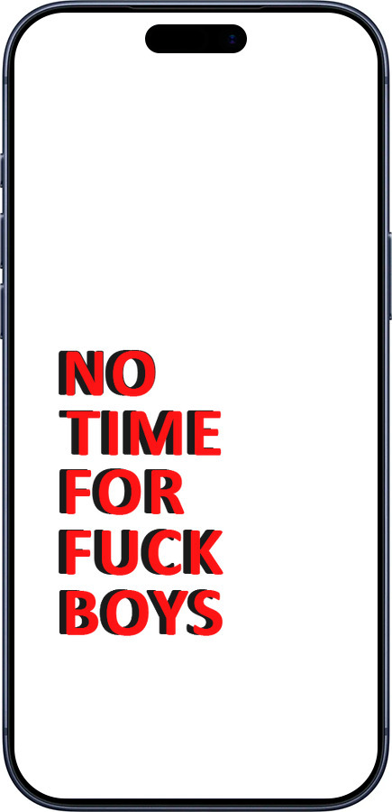 Силиконовый чехол Нет времени для Apple iPhone 17 PRO - 4635u-4030 изображение 