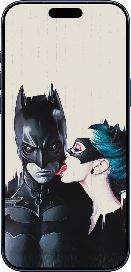 Силиконовый чехол Бэтмен для Apple iPhone 17 PRO - 4678u-4030 изображение 