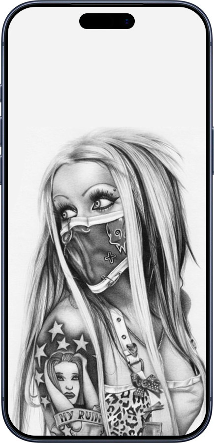 Силиконовый чехол Biohazard  8 для Apple iPhone 17 PRO - 4824u-4030 изображение 