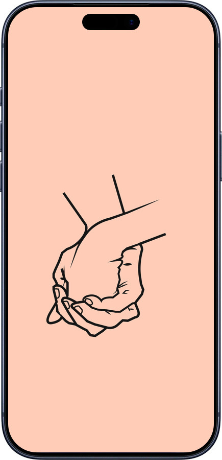 Силиконовый чехол Руки для Apple iPhone 17 PRO - 4896u-4030 изображение 