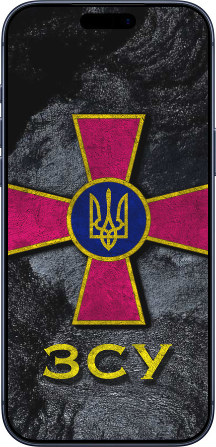 Силиконовый чехол ЗСУ v3 для Apple iPhone 17 PRO - 5314u-4030 изображение 