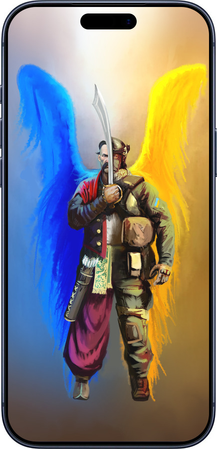 Силиконовый чехол Воин-Ангел для Apple iPhone 17 PRO - 5317u-4030 изображение 