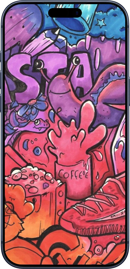 Силиконовый чехол № 5391 для Apple iPhone 17 PRO - 5391u-4030 изображение 