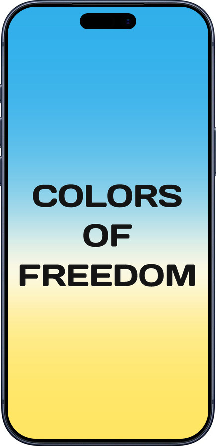 Силиконовый чехол Colors of Freedom для Apple iPhone 17 PRO - 5453u-4030 изображение 