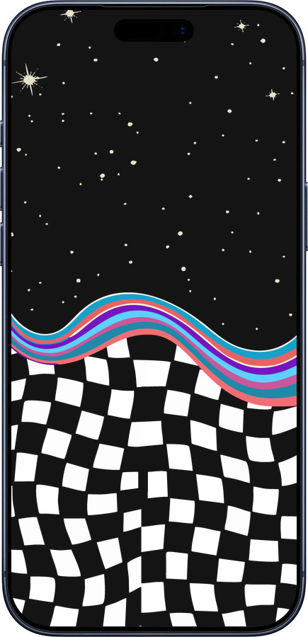 Силиконовый чехол Абстрактный космос для Apple iPhone 17 PRO - 5512u-4030 изображение 