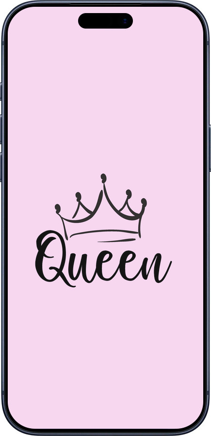 Силиконовый чехол Queen & King для неё для Apple iPhone 17 PRO - 5520u-4030 изображение 