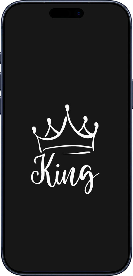 Силиконовый чехол Queen & King для него для Apple iPhone 17 PRO - 5521u-4030 изображение 