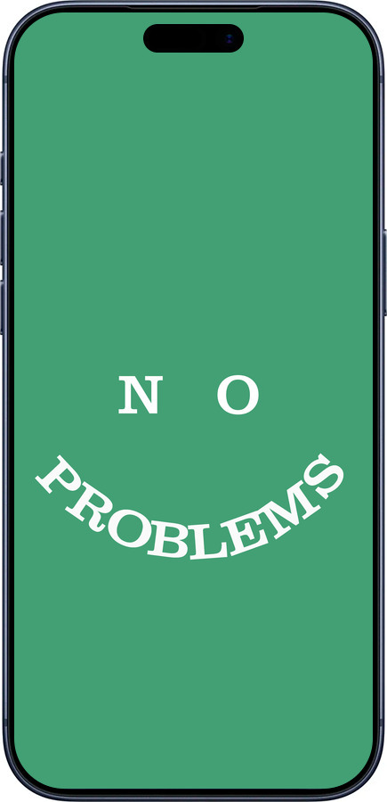 Силиконовый чехол No Problems для Apple iPhone 17 PRO - 5573u-4030 изображение 