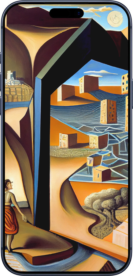 Силиконовый чехол Абстракция v2 для Apple iPhone 17 PRO - 5618u-4030 изображение 