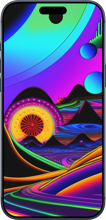 Силиконовый чехол Абстракция v3 для Apple iPhone 17 PRO - 5620u-4030 изображение 