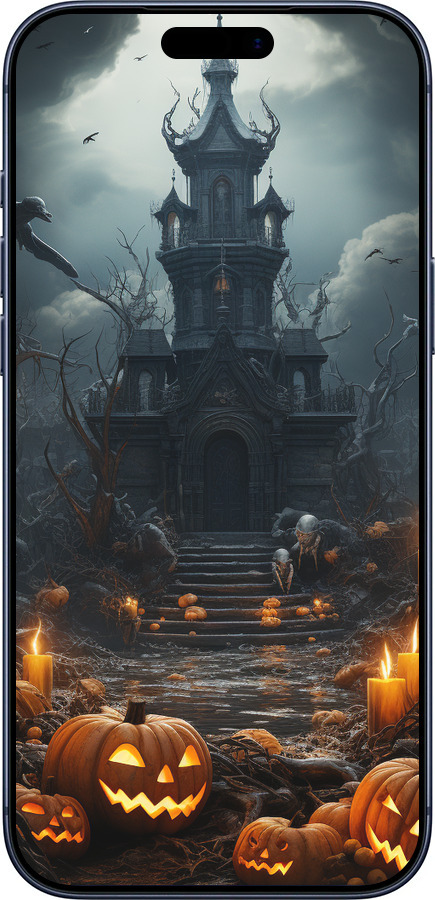 Силиконовый чехол Мрачный дом для Apple iPhone 17 PRO - 5655u-4030 изображение 