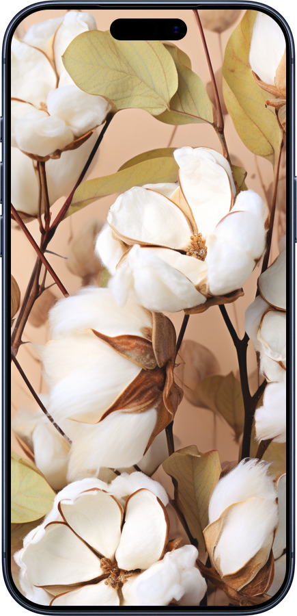 Силиконовый чехол Хлопок для Apple iPhone 17 PRO - 5665u-4030 изображение 